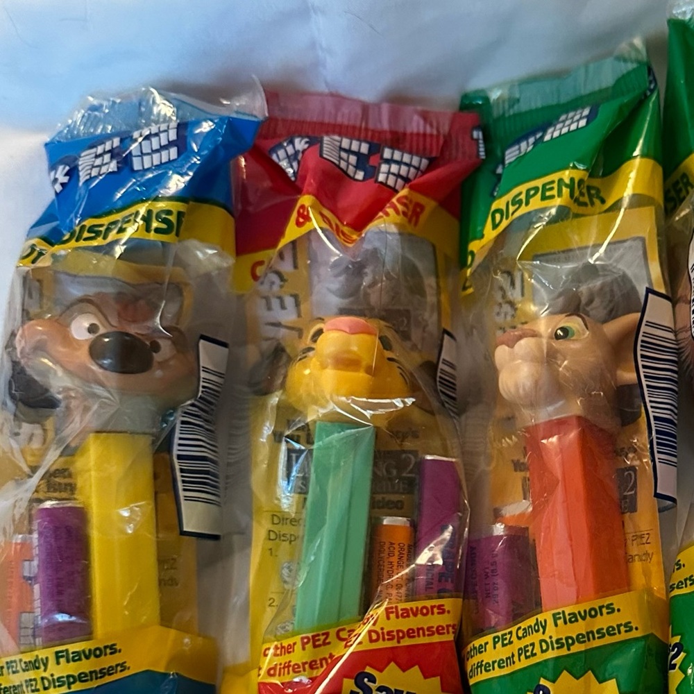 Sealed Disney Lion King PEZ Dispenser Set of 5